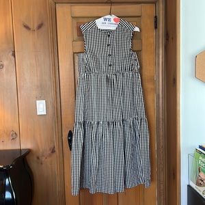 Everlane size medium tiered gingham dress